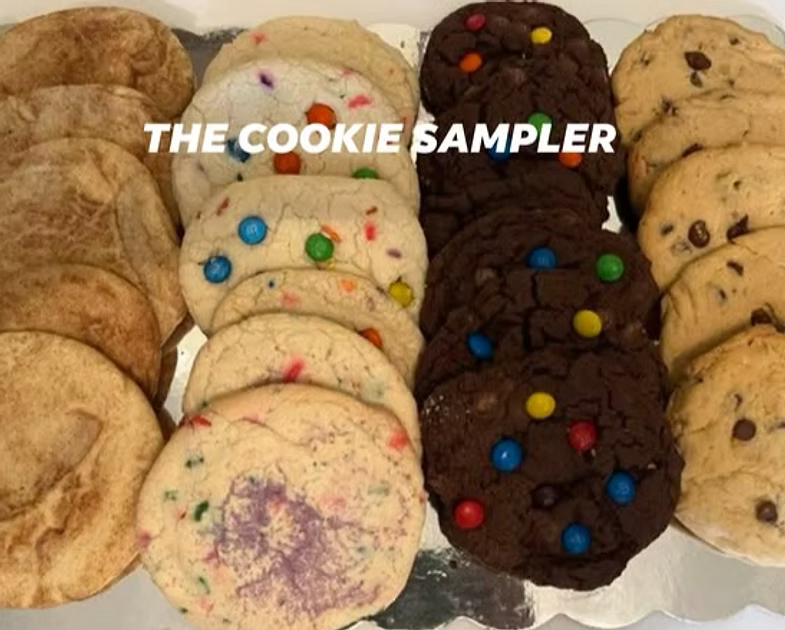 Classic Cookie Selection Cookies Listed by flavor in Alphabetical Order