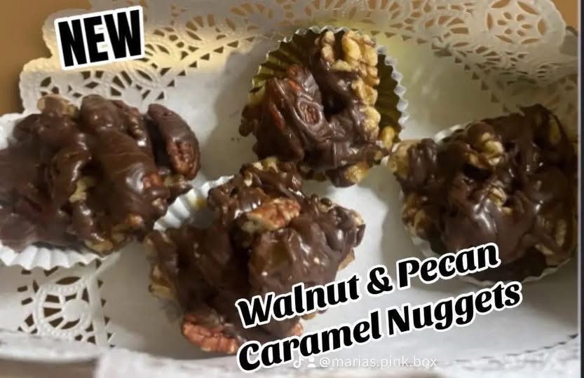Walnut & Pecan Caramel Nuggets