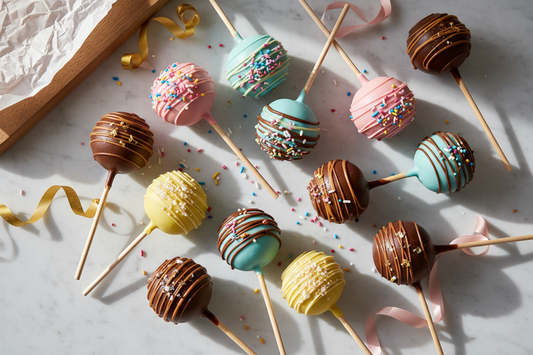 Gourmet  Premium Flavored Cake Pop Selection — 18+ Flavors Available (Alphabetical List)